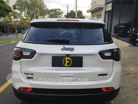 Compass 1.3 16V 4P FLEX LONGITUDE 80 ANOS T270 TURBO AUTOMÁT