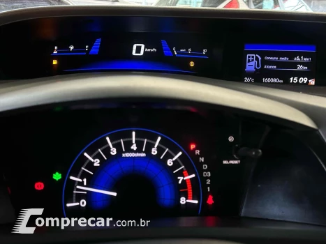 CIVIC 1.8 LXS 16V FLEX 4P AUTOMÁTICO