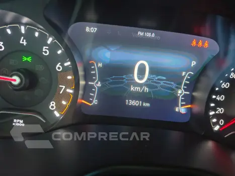 Compass 1.3 16V 4P FLEX LONGITUDE T270 TURBO AUTOMÁTICO