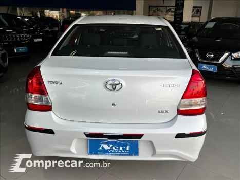 ETIOS 1.5 X SEDAN 16V FLEX 4P MANUAL