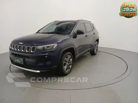 JEEP COMPASS 1.3 T270 TURBO FLEX LONGITUDE AT6 4 portas