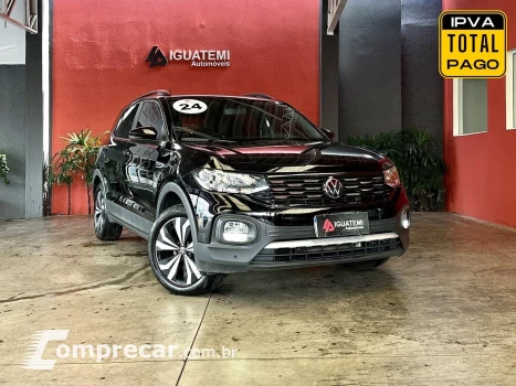 Volkswagen T-CROSS 1.0 200 TSI TOTAL FLEX COMFORTLINE AUTOMÁTICO 4 portas