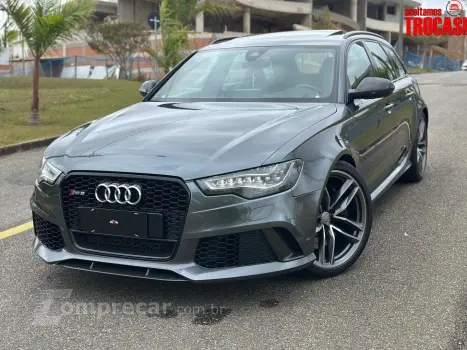RS6 4.0 AVANT V8 32V BI-TURBO GASOLINA 4P TIPTRONIC