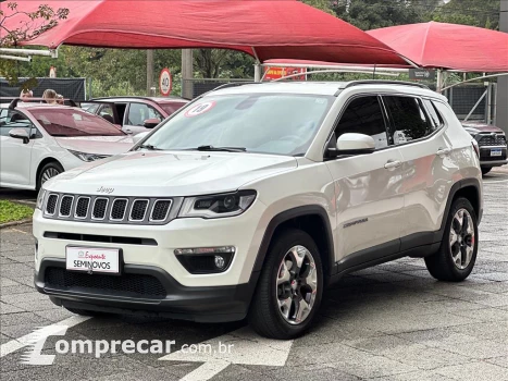 JEEP COMPASS 2.0 16V FLEX LONGITUDE AUTOMÁTICO 4 portas