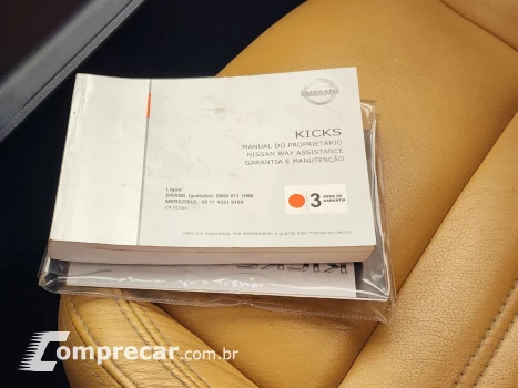 KICKS S 1.6 16V Flex 5p Aut.