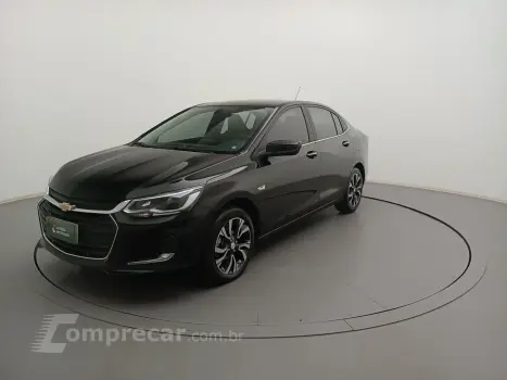 CHEVROLET ONIX 1.0 TURBO FLEX PLUS PREMIER AUTOMÁTICO 4 portas