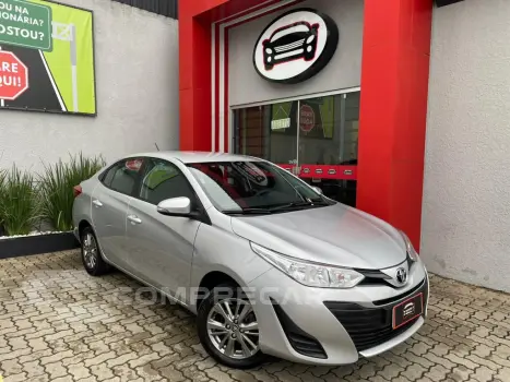 YARIS 1.5 16V FLEX SEDAN XL PLUS CONNECT MULTIDRIVE