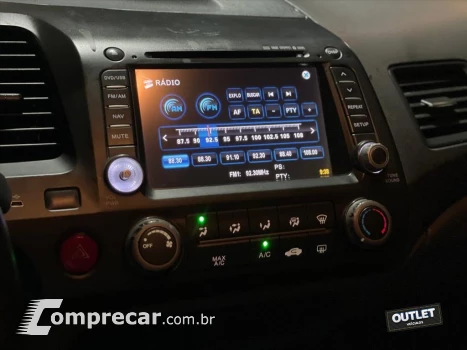 CIVIC 1.8 LXS 16V FLEX 4P AUTOMÁTICO