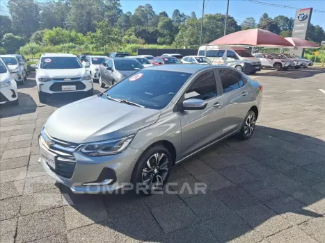 CHEVROLET ONIX 1.0 TURBO FLEX PLUS PREMIER AUTOMÁTICO 4 portas