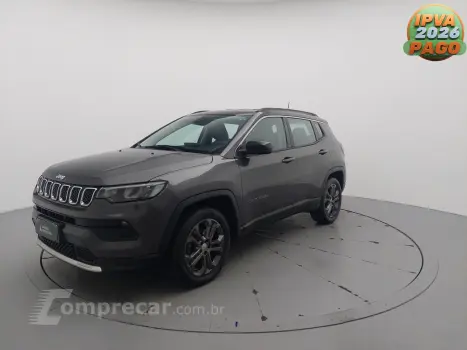 JEEP COMPASS 1.3 T270 TURBO FLEX LONGITUDE AT6 4 portas