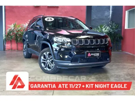 JEEP COMPASS 1.3 T270 TURBO FLEX LONGITUDE AT6 4 portas