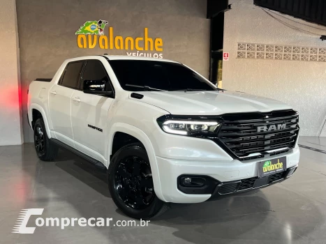 RAM RAMPAGE 2.0 HURRICANE 4 TURBO GASOLINA LARAMIE 4X4 AUTOMÁTIC 4 portas