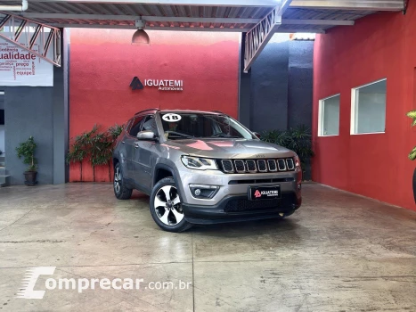 JEEP COMPASS 2.0 16V FLEX LONGITUDE AUTOMÁTICO 4 portas