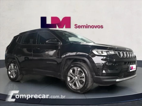 JEEP COMPASS 1.3 T270 TURBO FLEX LONGITUDE AT6 4 portas