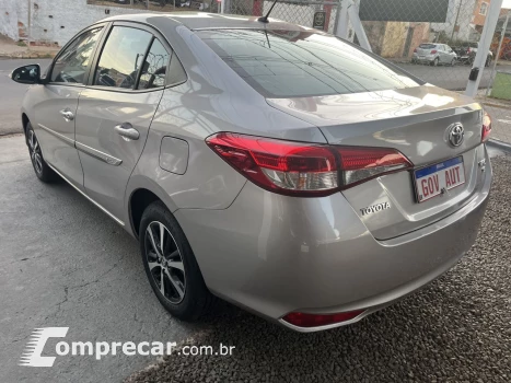 Yaris Sedan 1.5 16V 4P FLEX XS MULTIDRIVE AUTOMÁTICO CVT