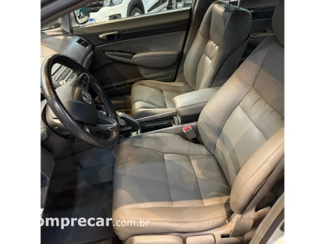 CIVIC 1.8 LXS 16V FLEX 4P AUTOMÁTICO
