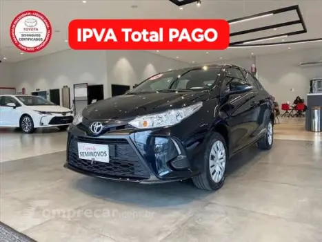 Toyota YARIS 1.5 16V FLEX SEDAN XL MULTIDRIVE 4 portas