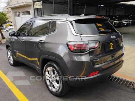 Compass 1.3 16V 4P FLEX LONGITUDE T270 TURBO AUTOMÁTICO