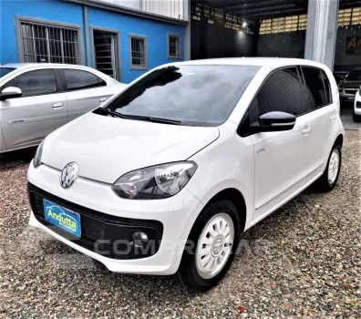 Volkswagen UP 1.0 12V RED BLACK WHITE FLEX 4 portas