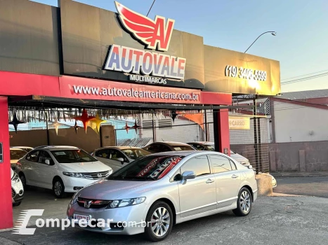 CIVIC 1.8 LXL 16V FLEX 4P AUTOMÁTICO