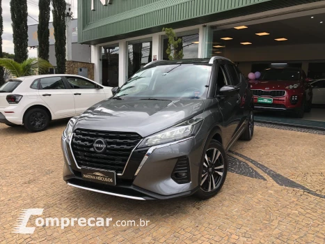 NISSAN Kicks 1.6 16V Flexstart Exclusive Xtronic 4 portas