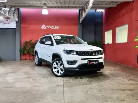 JEEP COMPASS 2.0 16V FLEX LONGITUDE AUTOMÁTICO 4 portas