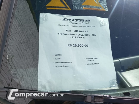 UNO 1.0 MPI Mille WAY Economy 8V