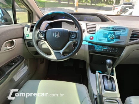 Honda Civic 1.8 16V 4P FLEX LXS AUTOMÁTICO 4 portas