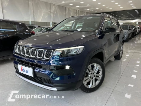 JEEP COMPASS 1.3 T270 TURBO FLEX LONGITUDE AT6 4 portas