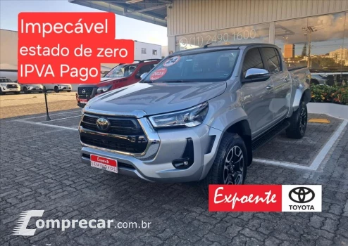 Toyota HILUX 2.8 D-4D TURBO DIESEL CD SRX 4X4 AUTOMÁTICO 4 portas