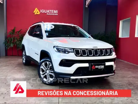 JEEP COMPASS 1.3 T270 TURBO FLEX LONGITUDE AT6 4 portas