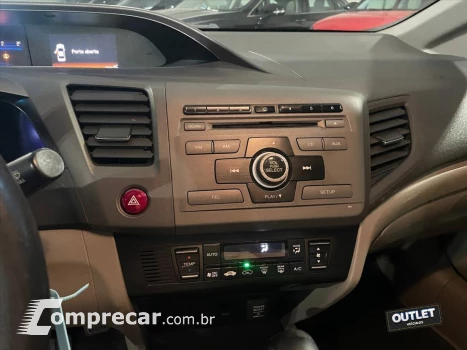 CIVIC 1.8 LXS 16V FLEX 4P AUTOMÁTICO