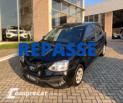 Toyota ETIOS X 1.3 Flex 16V 5p Mec. 4 portas