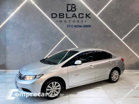 Honda Civic Sedan LXS 1.8/1.8 Flex 16V Aut. 4p 4 portas