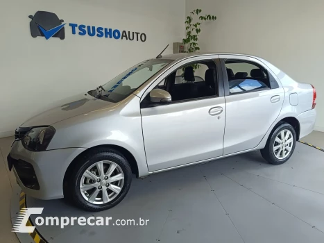 Toyota ETIOS 1.5 X PLUS SEDAN 16V MANUAL 4 portas
