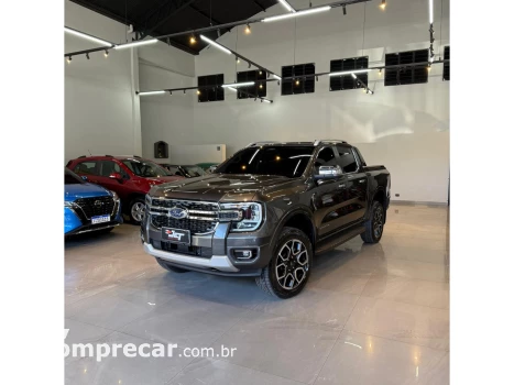 FORD RANGER 3.0 V6 TURBO DIESEL CD LIMITED 4X4 AUTOMÁTICO 3 portas