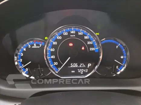 YARIS 1.5 16V FLEX SEDAN XL PLUS CONNECT MULTIDRI