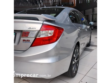 CIVIC 2.0 EXR 16V FLEX 4P AUTOMÁTICO
