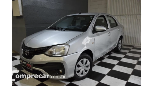 Toyota ETIOS SEDAN - 1.5 X SEDAN 16V 4P MANUAL 4 portas