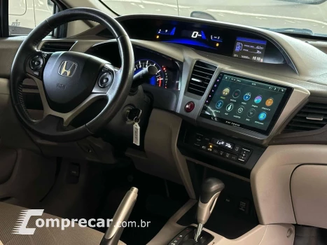 CIVIC 1.8 LXS 16V FLEX 4P AUTOMÁTICO