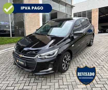CHEVROLET ONIX HATCH PREM. 1.0 12V TB Flex 5p Aut. 4 portas