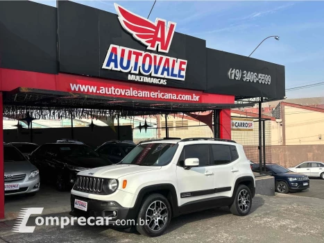 JEEP RENEGADE 1.8 16V FLEX LONGITUDE 4P AUTOMÁTICO 4 portas
