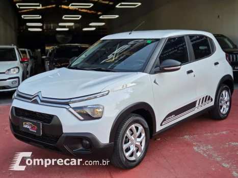 CITROEN C3 Live Pack 1.0 Flex 6V 5p Mec. 4 portas