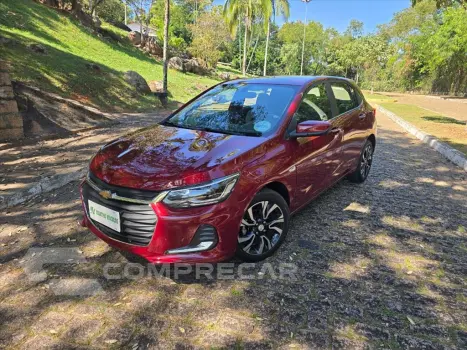 CHEVROLET ONIX 1.0 TURBO FLEX PLUS PREMIER AUTOMÁTICO 4 portas