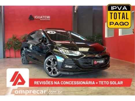 CHEVROLET CRUZE 1.4 TURBO SPORT6 RS 16V FLEX 4P AUTOMÁTICO 4 portas