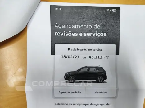 T-Cross 1.4 4P 250 TSI FLEX HIGHLINE AUTOMÁTICO