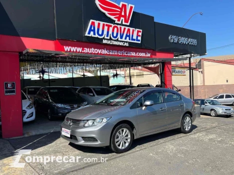 CIVIC 1.8 LXS 16V FLEX 4P AUTOMÁTICO