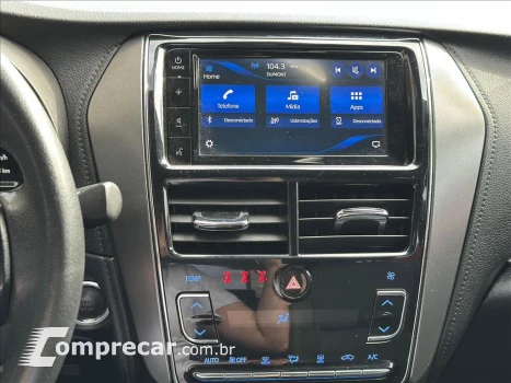 YARIS 1.5 16V FLEX SEDAN XLS CONNECT MULTIDRIVE