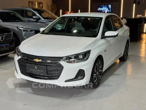 CHEVROLET ONIX 1.0 TURBO FLEX PLUS PREMIER AUTOMÁTICO 4 portas