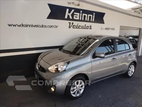 NISSAN MARCH 1.6 SV 16vstart 4 portas